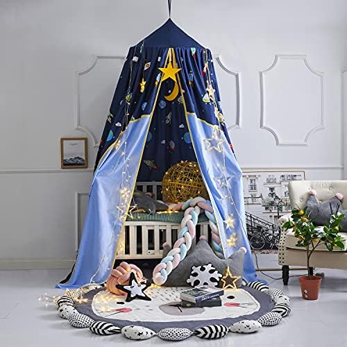 Mengersi Galaxy Bed Canopy Play Tent Mosquito Net, Lovely Castle Hanging House - Image 5