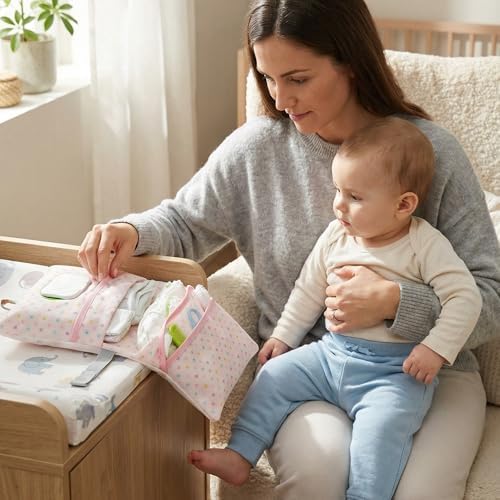 HAMUR Baby Diaper Bag Organizer – Travel-Friendly, Compact & Foldable | - Image 2
