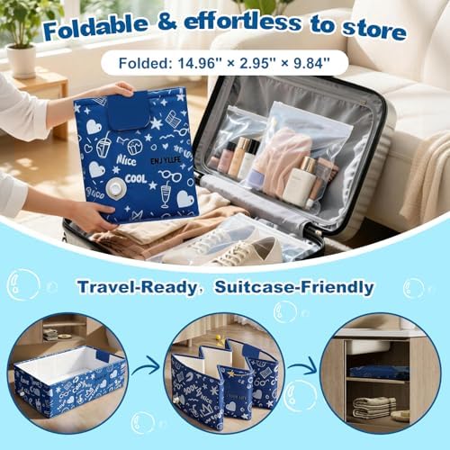 Baby Bathtub, 5-Layer Anti-Tear Foldable Toddler Bath Tub - Image 3