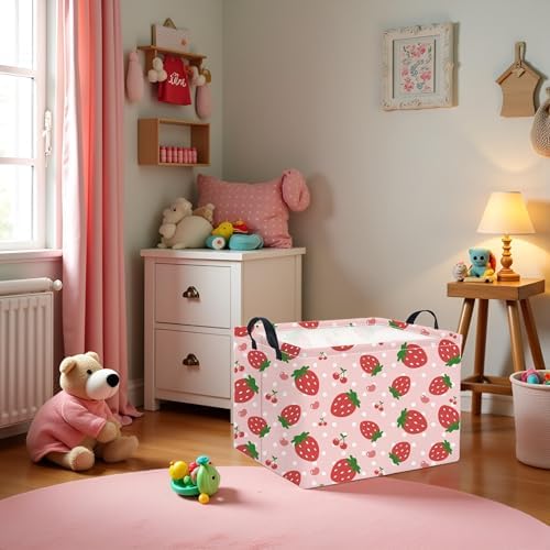 Rectangular Baby Girl Basket Kids Baby Storage Basket Storage Bin Organizer Box - Image 3