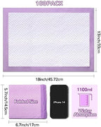 Baby Disposable Changing Pads 100 Pack Disposable Baby Underpads Ultra Soft - Image 7