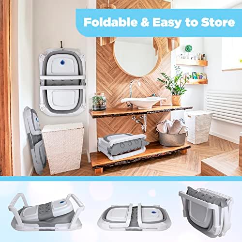 BEBELEH™ Collapsible Baby Bathtub - Image 5