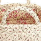 Small Storage Basket Organizer, Mini Fabric Floral Storage Baskets - Image 5