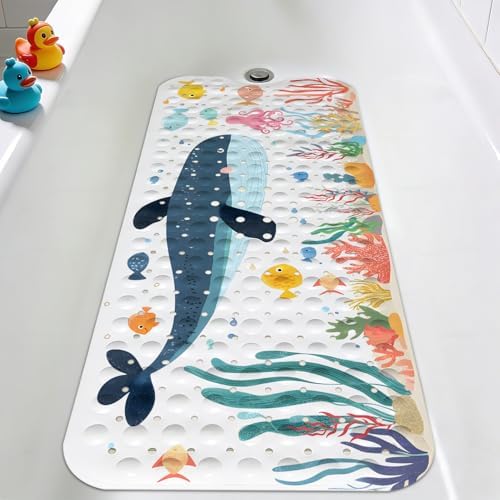 Kids Bathtub Mat, Non Slip Cartoon Bath Mat - Image 7