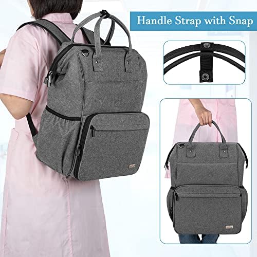 LoDrid Nurse Bag, Heavy Duty Nurse Work Backpack - Image 5