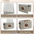 Vintage Football Helmet Boy Storage Bins Box - Image 5