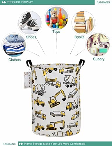 Storage Bin Foldable Nursery Organizer Basket Excavator - Image 4