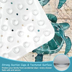 Sea Turtle Square Anti Slip Shower Mats - Image 3