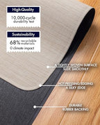 Baroyal Office Chair Mat for Hardwood Floor Under Desk Computer Rolling Chair - Image 4