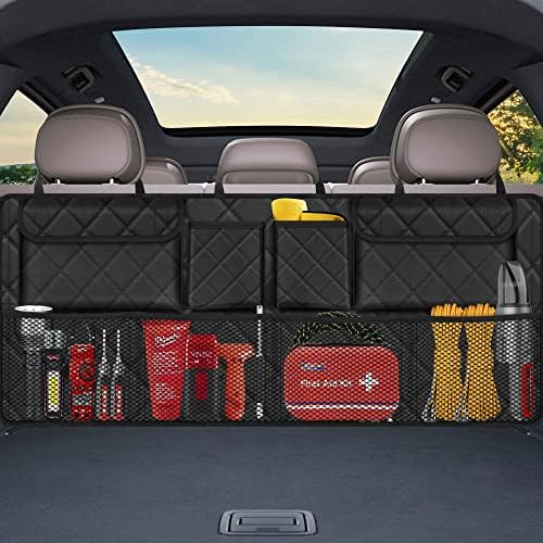 Femuar Trunk Organizer, Hanging Backseat Car Storage Bag - Image 7
