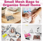 Mini Mesh Pouches, Small Mesh Bags - Image 4