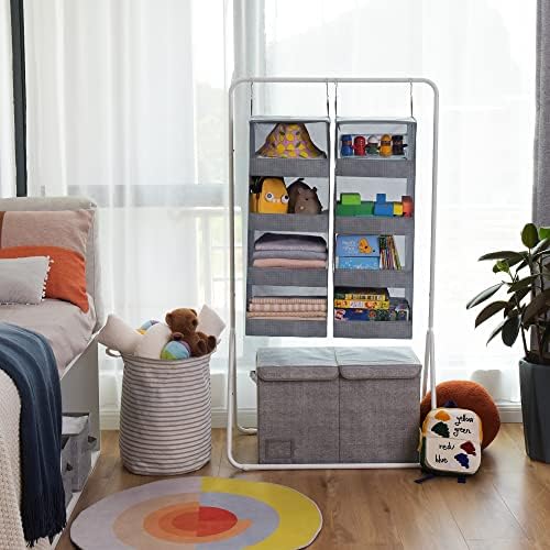 GRANNY SAYS 4-Shelf Hanging Closet Organizer, Foldable Storage - Image 5
