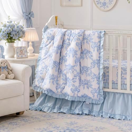 Brandream French Country Organic Cotton Crib Bedding Set by Brandream