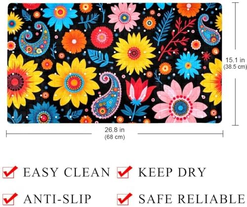 Baby Bath Mat Non Slip 26.8"x15.1" Bathtub Mat - Image 4