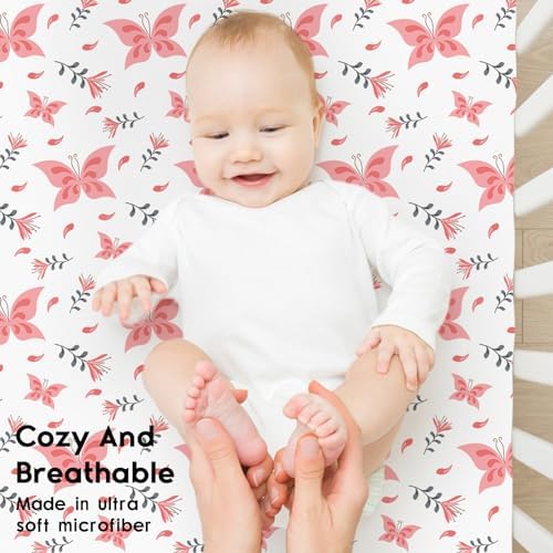 Yoofoss 2-Pack Baby Crib Sheets - Image 4