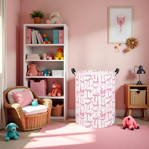 Baby Laundry Basket Kids Hamper Toy Storage Bin - Image 4