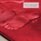 Clara Clark 2 Piece Bathroom Rugs, Velvet Memory Foam Bath Mat Set, Non-Slip - Image 6