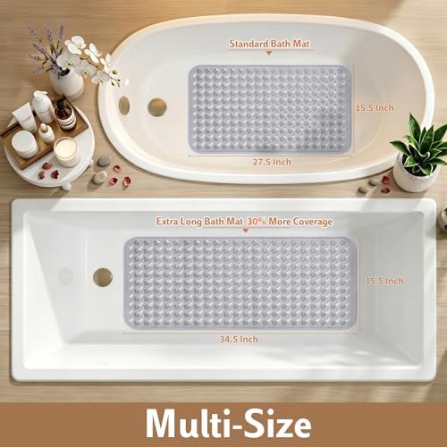 Yimobra Bathtub Mat Non Slip, Shower Mat - Image 6