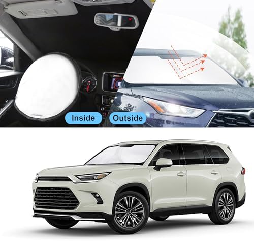 TINGLU Sun Shade for Toyota Grand Highlander 2024 2025 2026 Accessories - Image 6