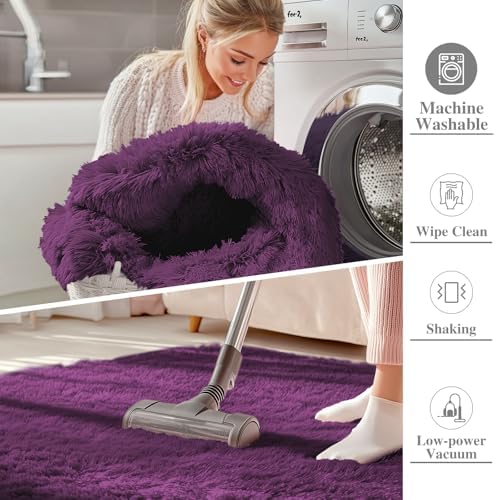 OLANLY 8x10 Machine Washable Large Area Rugs - Image 2