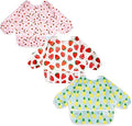 3 Pcs Long Sleeved Bib Set|Baby Waterproof Bibs by Baby+Noah