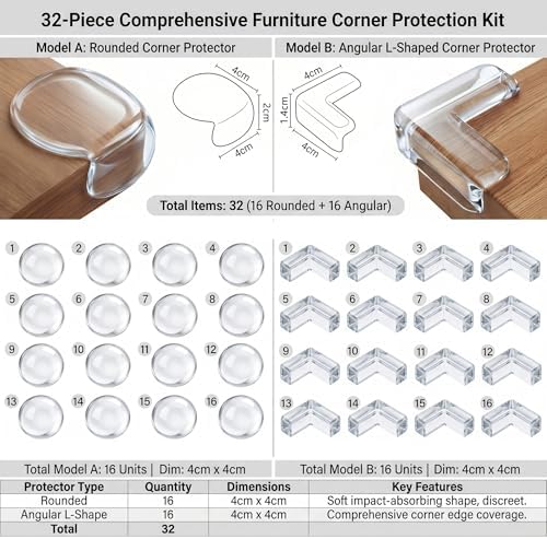 Extra Large & Ultra-Safe Baby Corner Protector Guards - Image 2