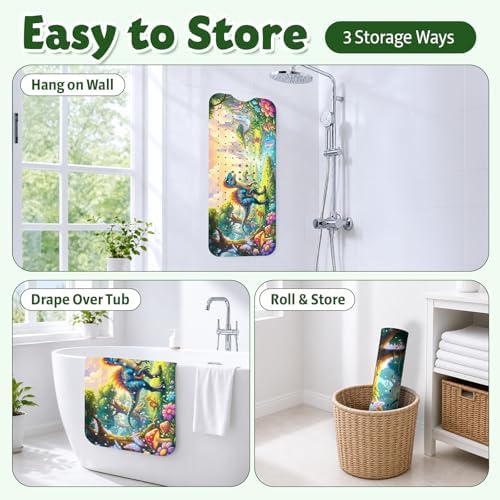 XIYUNTE Bath Mat for Tub Non Slip Bathtub Mat Non Slip 40x16 Baby Bath Mat - Image 6