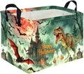 Halloween Dinosaur Ghost thriller basket, Empty Halloween basket, Horror and by FXOCSHE
