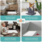 ITSOFT Memory Foam Bath Mat 31x20, Non Slip, Machine Washable, Quick Dry & - Image 6