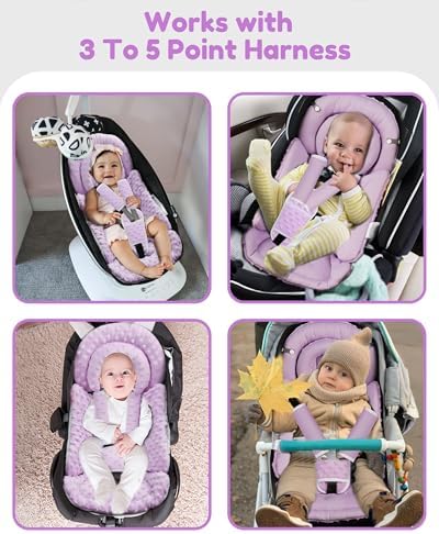 BOMOLOUR Infant Car Seat Insert - Image 5