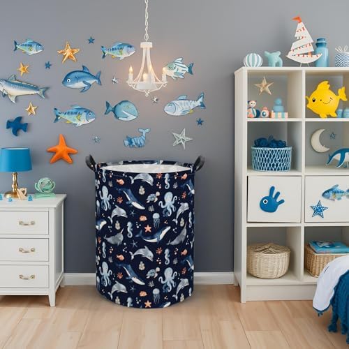 Ocean Baby Laundry Basket Baby Hamper - Image 4