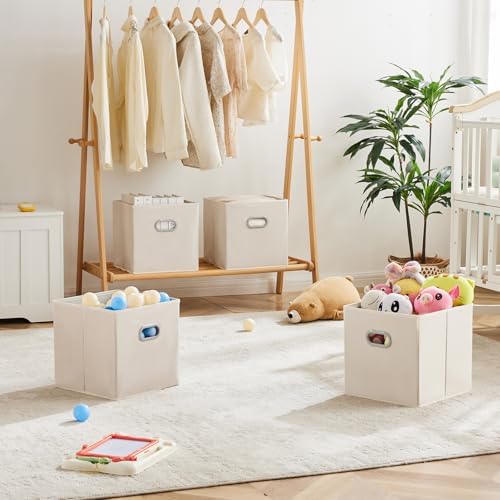 MAX Houser 6 Pack Foldable Fabric Storage Bins - Image 2
