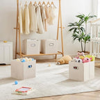 MAX Houser 6 Pack Foldable Fabric Storage Bins - Image 2