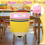 24 Pack Pencil Classroom Chair Pockets 17x18 Inch Chair Bags - Image 5