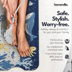 homerella Bathtub Mat Non Slip Kids 40x16 Baby Bath Mat Non Slip Anti Mold - Image 2