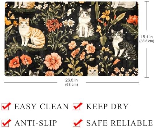 Non Slip Shower Mat Bathtub Mat 15.1x26.8 Inch, Quick Dry Bath Mat - Image 4