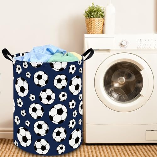 FXOLCSHE Laundry Hamper, Football Soccer Basket Kids Storage Basket, Kids Gift - Image 5