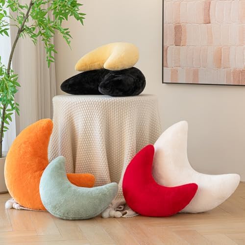 Moon Pillow, Decorative Throw Pillows - Image 4