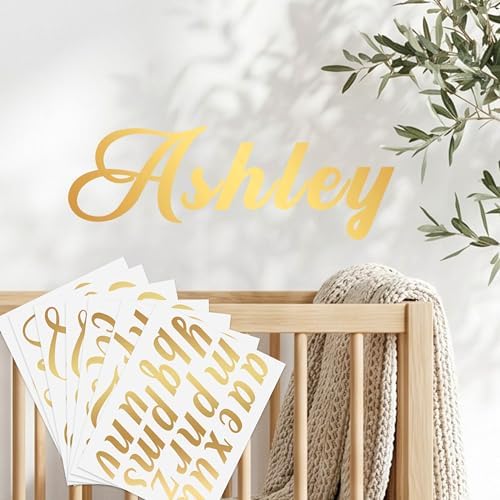 Boao Personalized Name Letter Wall Decal, Romantic Swirl by Boao