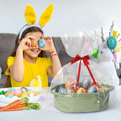 Basket for Gifts Empty, Gift Basket Empty, Kids Dog Cat Toy Bin Box, Cute Baby - Image 3