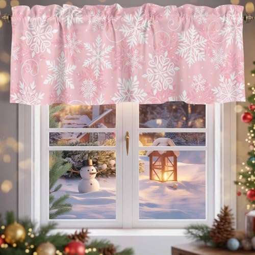 Vandarllin Christmas Kitchen Curtains Valances - Image 5