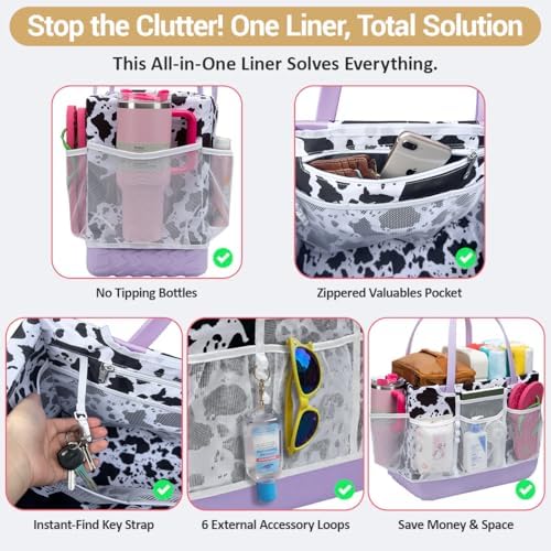 Nyton Organizer Insert for Original Large Bogg Bag Cover Beach Liner for XL - Image 7
