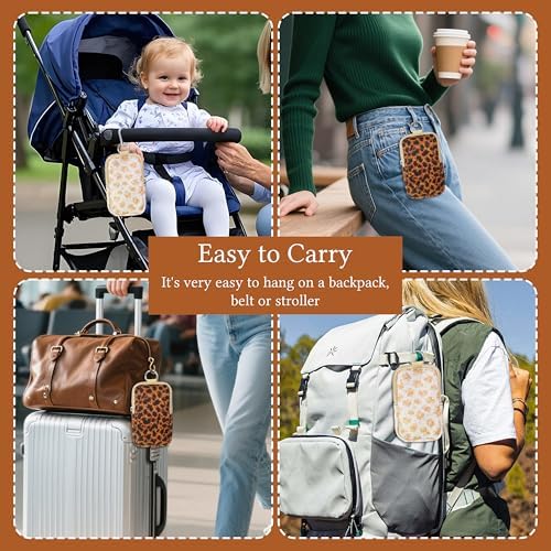 2PCS Hand Sanitizer Spray Case Compatible, Hand Sanitizer Holder, Mini Zippered - Image 7