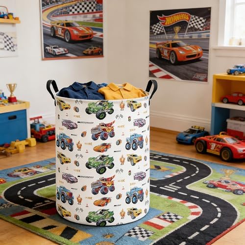 Monster Truck Laundry Hamper Storage Basket - Image 6