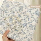 Floral Fabric Storage Basket Car Interior Storage Basket Underwear Sundries - Image 7