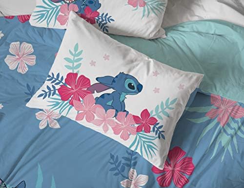 Disney Lilo and Stitch Full Comforter Set 7 Piece Kids Bedding - Image 5