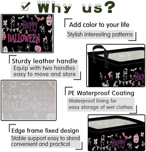 Rectangular Dinosaur Halloween Basket, Trick or Treat Baskets - Image 6