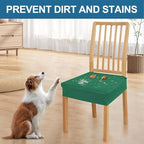 Smiry Waterproof Seat Covers for Dining Room Chairs - Image 6