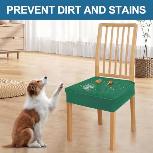 Smiry Waterproof Seat Covers for Dining Room Chairs - Image 6