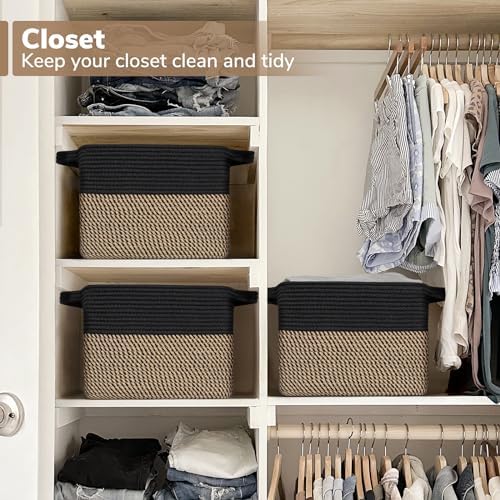 Goodpick Woven Storage Basket for Shelves - Image 6